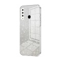 For Huawei nova 4e / P30 lite Gradient Glitter Powder Electroplated Phone Case(Transparent)