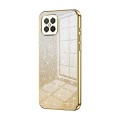 For Huawei nova 8 SE / Honor Play 5 5G Gradient Glitter Powder Electroplated Phone Case(Gold)