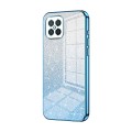 For Huawei nova 8 SE / Honor Play 5 5G Gradient Glitter Powder Electroplated Phone Case(Blue)