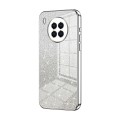 For Huawei nova 8i / Honor 50 Lite Gradient Glitter Powder Electroplated Phone Case(Silver)