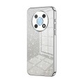 For Huawei nova Y90 / Enjoy 50 Pro Gradient Glitter Powder Electroplated Phone Case(Silver)