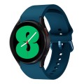 For Samsung Galaxy Watch 6 / 6 Classic Colorful Buckle Silicone Sport Watch Band(Dark Blue)