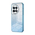 For OnePlus Ace 2 / 11R Gradient Glitter Powder Electroplated Phone Case(Blue)