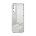 For OnePlus Nord Gradient Glitter Powder Electroplated Phone Case(Transparent)