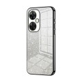 For OnePlus Nord CE 3 Lite / Nord N30 Gradient Glitter Powder Electroplated Phone Case(Black)