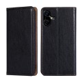 For Tecno Pova Neo 3 Gloss Oil Solid Color Magnetic Leather Phone Case(Black)