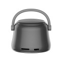EWA A20 Mini Bluetooth Bass Radiator Metal Speaker(Grey)