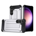 For Samsung Galaxy S24+ 5G Magic Armor TPU + PC Phone Case(Silver)