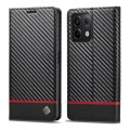 For Xiaomi Redmi Note 13 Pro 5G LC.IMEEKE Carbon Fiber Texture Flip Leather Phone Case(Horizontal Bl
