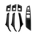 For BMW F10 / F18 5 Series 7pcs Car Inside Doors Handle Pull Trim Cover, Right Driving, 51417225874(