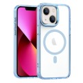 For iPhone 13 MagSafe Magnetic Clear Phone Case(Sierra Blue)