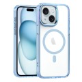 For iPhone 15 MagSafe Magnetic Clear Phone Case(Sierra Blue)