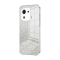 For Xiaomi Mi 11 Pro Gradient Glitter Powder Electroplated Phone Case(Transparent)