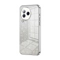 For Xiaomi Civi 3 Gradient Glitter Powder Electroplated Phone Case(Silver)