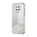 For Xiaomi Redmi K30 Pro / K30 Ultra Gradient Glitter Powder Electroplated Phone Case(Silver)