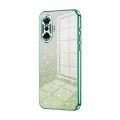 For Xiaomi Redmi K40 Gaming/Poco F3 GT Gradient Glitter Powder Electroplated Phone Case(Green)