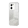 For Xiaomi Redmi K60 Ultra / Xiaomi 13T Gradient Glitter Powder Electroplated Phone Case(Transparent
