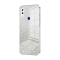 For Xiaomi Redmi Note 7 / Note 7 Pro Gradient Glitter Powder Electroplated Phone Case(Transparent)