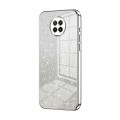 For Xiaomi Redmi Note 9 5G / Note 9T Gradient Glitter Powder Electroplated Phone Case(Silver)