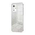 For Xiaomi Redmi Note 10 Pro 5G/Poco X3 GT Gradient Glitter Powder Electroplated Phone Case(Transpar