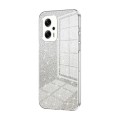 For Xiaomi Redmi Note 11T Pro/Poco X4 GT Gradient Glitter Powder Electroplated Phone Case(Transparen