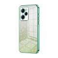 For Xiaomi Redmi Note 12 Pro Speed Gradient Glitter Powder Electroplated Phone Case(Green)