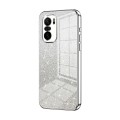 For Xiaomi Redmi K40 / K40 Pro / K40 Pro+ Gradient Glitter Powder Electroplated Phone Case(Silver)