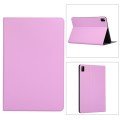 For Lenovo Tab M11 / Xiaoxin Pad 11 2024 Voltage Elastic Texture Flip Tablet Leather Case(Purple)