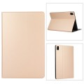 For Lenovo Tab M11 / Xiaoxin Pad 11 2024 Voltage Elastic Texture Flip Tablet Leather Case(Gold)