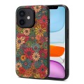 For iPhone 11 Four Seasons Flower Language Series TPU Phone Case(Spring Green)