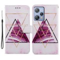For Blackview A53 Pro Painted Pattern Horizontal Flip Leather Phone Case(Marble)