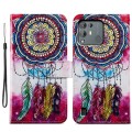 For Blackview A55 Pro Painted Pattern Horizontal Flip Leather Phone Case(Dreamcatcher)