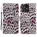 For ZTE Blade A73 4G Painted Pattern Horizontal Flip Leather Phone Case(Leopard)