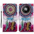 For ZTE Blade A73 5G Painted Pattern Horizontal Flip Leather Phone Case(Dreamcatcher)