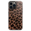 For iPhone 13 Pro Dual-sided IMD Leopard Print PC + TPU Phone Case