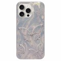 For iPhone 15 Pro Dual-sided Silver-printed IMD PC + TPU Phone Case