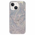For iPhone 14 Plus Dual-sided Silver-printed IMD PC + TPU Phone Case