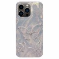 For iPhone 13 Pro Max Dual-sided Silver-printed IMD PC + TPU Phone Case