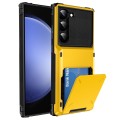 For Samsung Galaxy S24+ 5G Scratch-Resistant Shockproof Heavy Duty Rugged Armor Phone Case(Yellow)