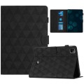 For iPad Pro 11.0 2022 / Air 10.9 2022 Diamond Texture Embossed Leather Smart Tablet Case(Black)