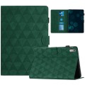 For Lenovo Tab M9 Diamond Texture Embossed Leather Smart Tablet Case(Green)