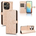 For Tecno Spark Go 2024 / Spark 20C Honeycomb Dot Texture Leather Phone Case(Gold)