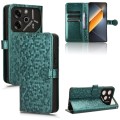 For Tecno Pova 6 Pro Honeycomb Dot Texture Leather Phone Case(Green)