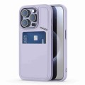 For iPhone 15 Pro Max DUX DUCIS Rafi II Series MagSafe Magnetic Holder RFID Phone Case(Purple)