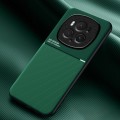 For Honor Magic6 Pro Classic Tilt Strip Grain Magnetic Shockproof PC + TPU Phone Case(Green)