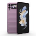 For Samsung Galaxy Z Flip3 5G Magic Shield Fold PC Shockproof Phone Case(Purple)