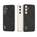 For Samsung Galaxy S24 5G ABEEL Retro Texture PU Phone Case(Black)