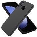 For Hisense VX18 Pure Color Liquid Silicone Shockproof Phone Case(Black)