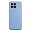 For Xiaomi Redmi K70 Pro Imitation Liquid Silicone Phone Case(Sky Blue)