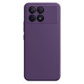 For Xiaomi Redmi K70 Pro Imitation Liquid Silicone Phone Case(Dark Purple)